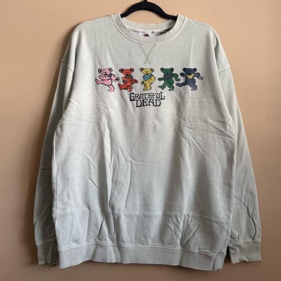 Grateful Dead Other - Official Grateful Dead Crewneck Sweater Dancing Bears Longsleeve 100% Cotton M